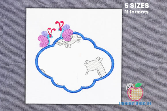 A Butterfly with the Frame Applique: Real Project Review