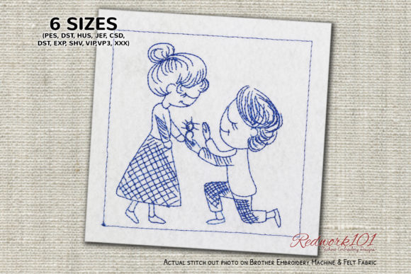 Boy Proposing to Girl: An Embroidery Designer's Review