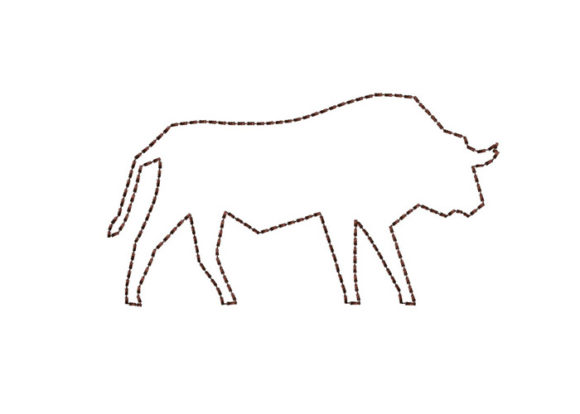 Buffalo Bean Stitch: A Versatile Embroidery Design