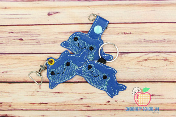 Cartoon Funny Shark: A Playful Embroidery Design
