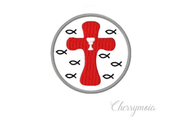 Celebrating Faith with Button Baptism Embroidery