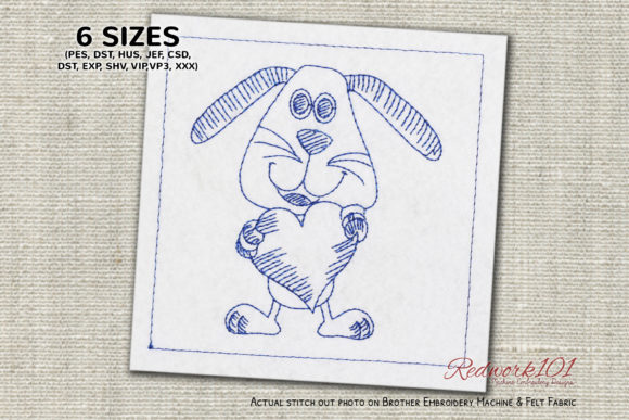Dog Holding Heart: A Professional Embroidery Designer's Review