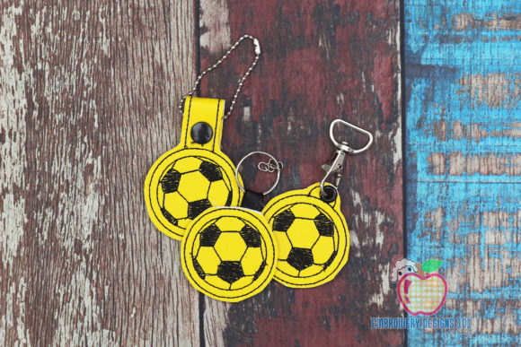 Football ITH Key Fob Pattern: A Versatile Design