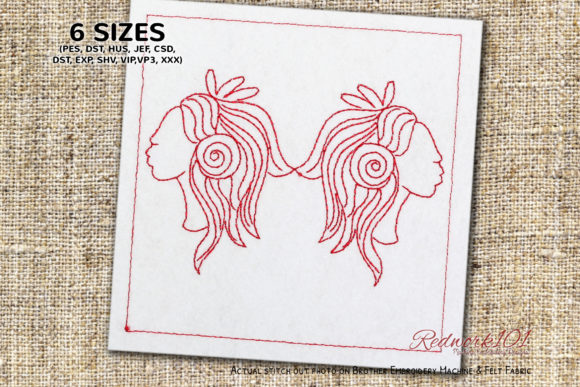 Gemini Twins Zodiac for Small Business Merch