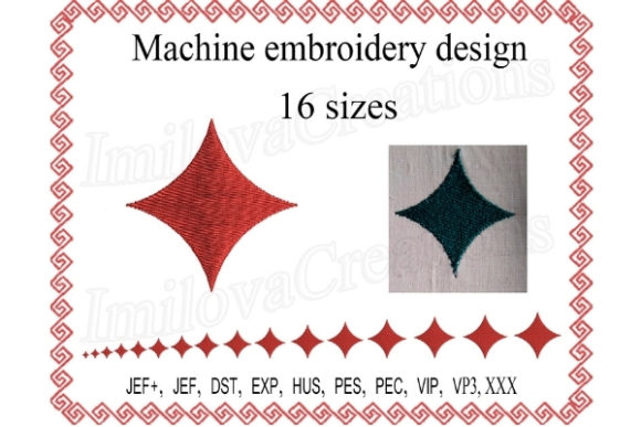 Rhombus: A Designer's Take on a Modern Embroidery Shape