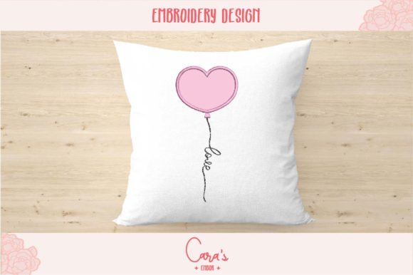 Valentine Balloon Aplique: A Designer's Review
