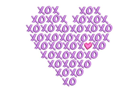 XO XO XO XO Heart: A Valentine's Delight